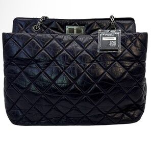 Chanel 2.55 Reissue Quilted Aged Calfskin Grand Shopping Tote